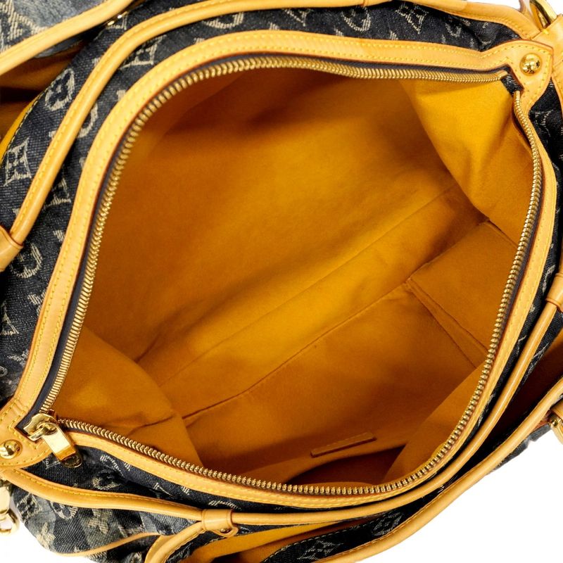 Louis Vuitton Handbag Monogram Denim Cabas Raye GM M95336 Blue 2-way Bag Ladies