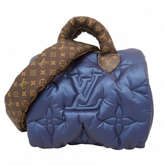 Louis Vuitton Handbag LV Pillow Speedy Bandoliere 25 M21061 Blue Brown 2way Bag