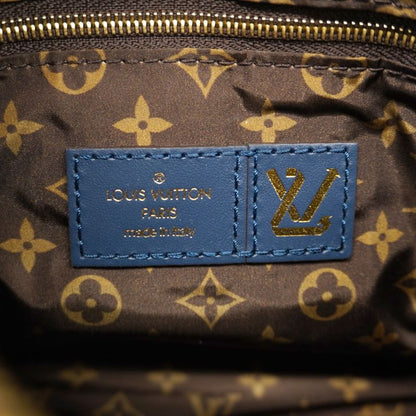 Louis Vuitton Handbag LV Pillow Speedy Bandoliere 25 M21061 Blue Brown 2way Bag