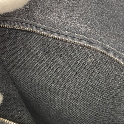 Hermes Handbag Petite St Tulle Canvas Black Silver Hardware □J Engraved Ladies