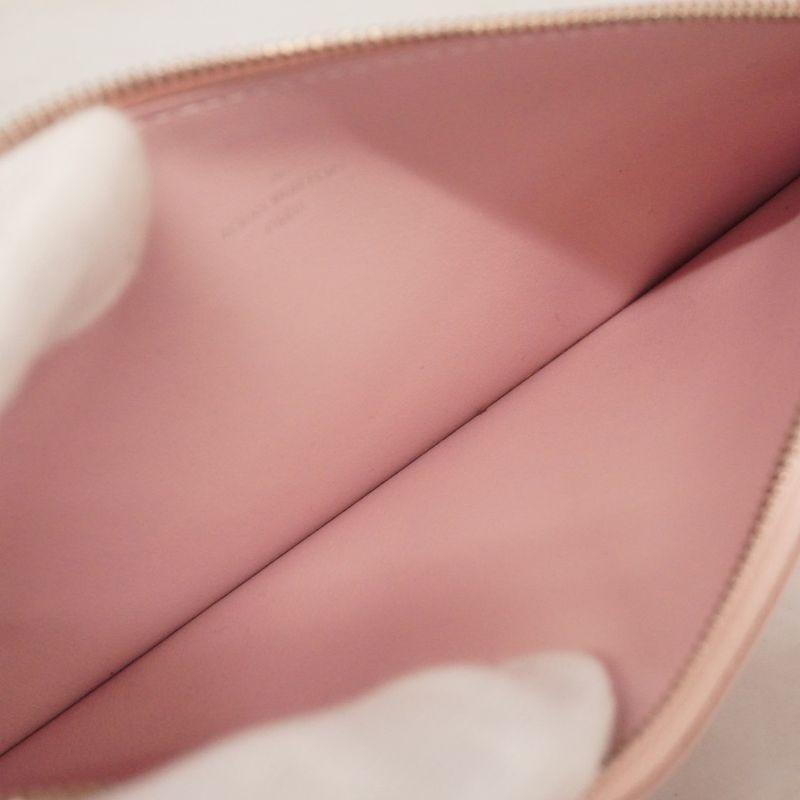 Louis Vuitton Shoulder Wallet Epi Pochette Felicie M62467 Rose Ballerine Ladies