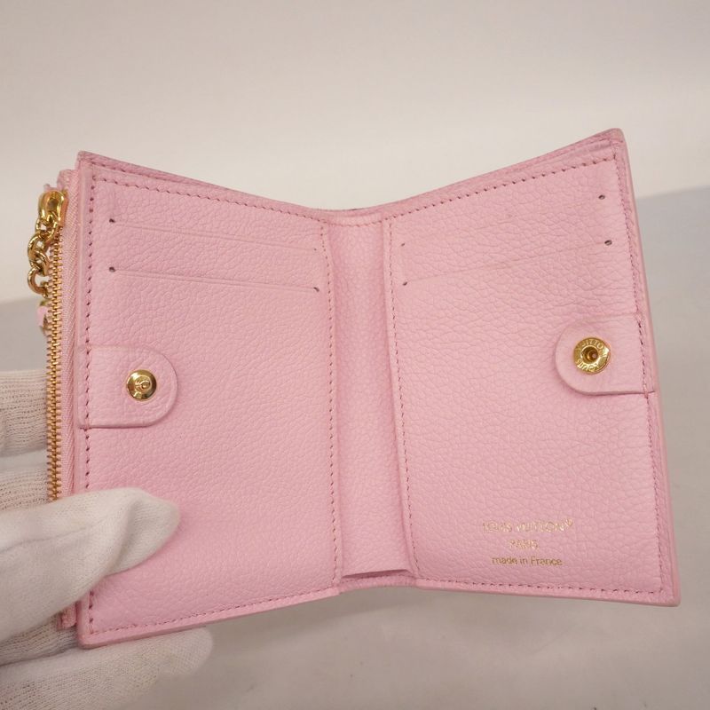 Louis Vuitton Wallet Monogram - Empreinte Portefeuille Lisa M14655 Cotton Candy