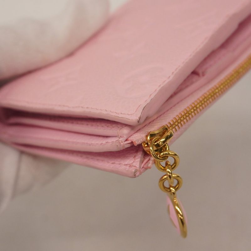 Louis Vuitton Wallet Monogram - Empreinte Portefeuille Lisa M14655 Cotton Candy