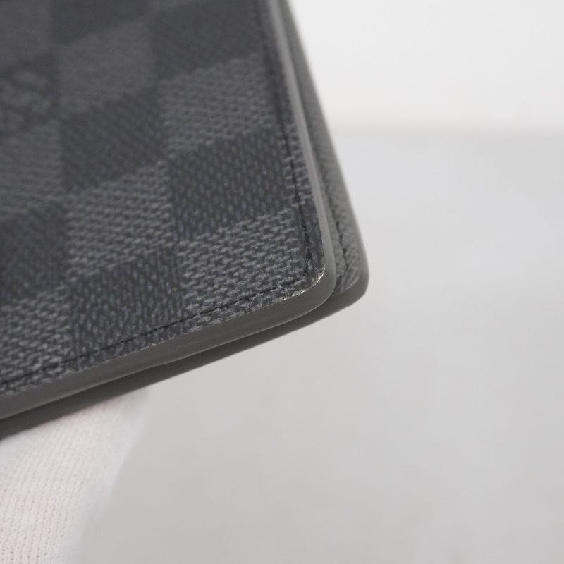 Louis Vuitton Billfold Damier Graphite Portefeuille Multiple N60303 Black Men's