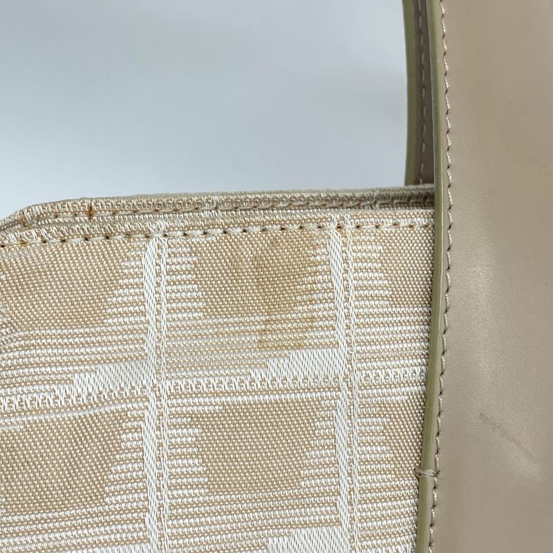 Chanel Tote New Travel Nylon Beige Gold Hardware Women's