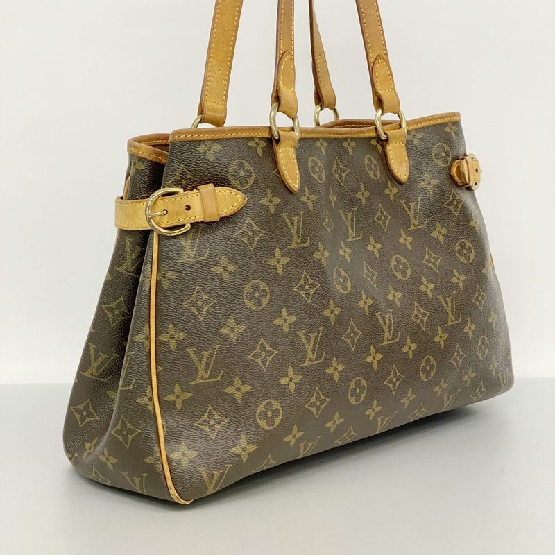 Louis Vuitton Tote Bag Monogram Batignolles Orizzontal M51154 Brown Ladies