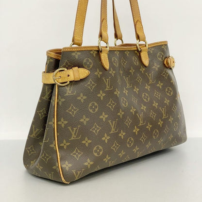 Louis Vuitton Tote Bag Monogram Batignolles Orizzontal M51154 Brown Ladies
