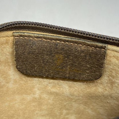 Gucci Shoulder Bag GG Canvas Sherry Line 89 02 018 PVC Brown Gold Hardware Women