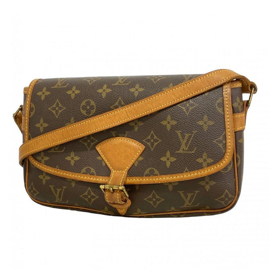 Louis Vuitton Shoulder Bag Monogram Sologne M42250 Brown Ladies