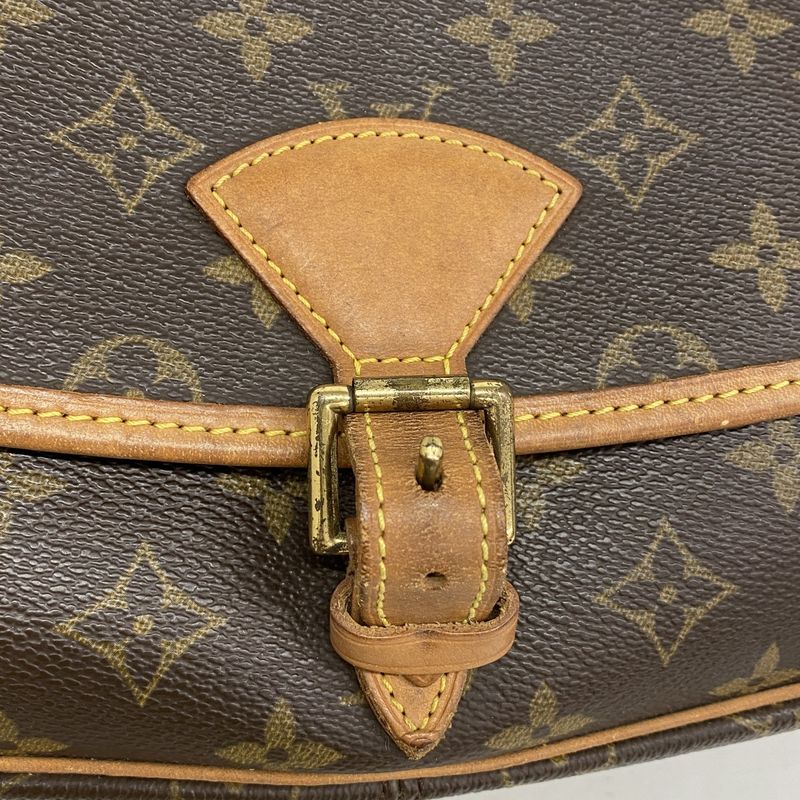 Louis Vuitton Shoulder Bag Monogram Sologne M42250 Brown Ladies