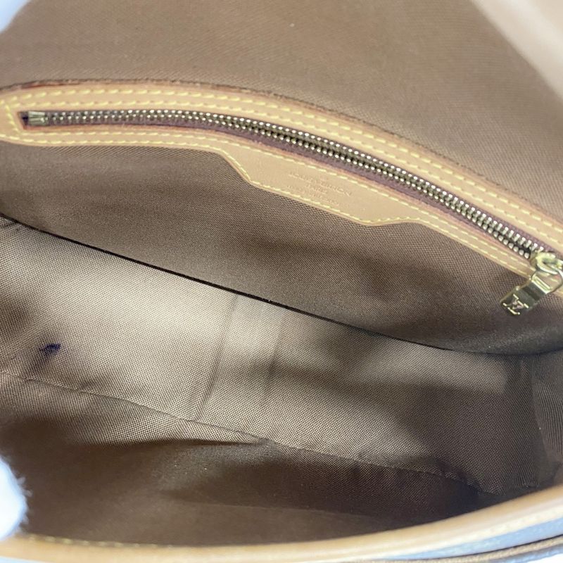 Louis Vuitton Shoulder Bag Monogram Sologne M42250 Brown Ladies