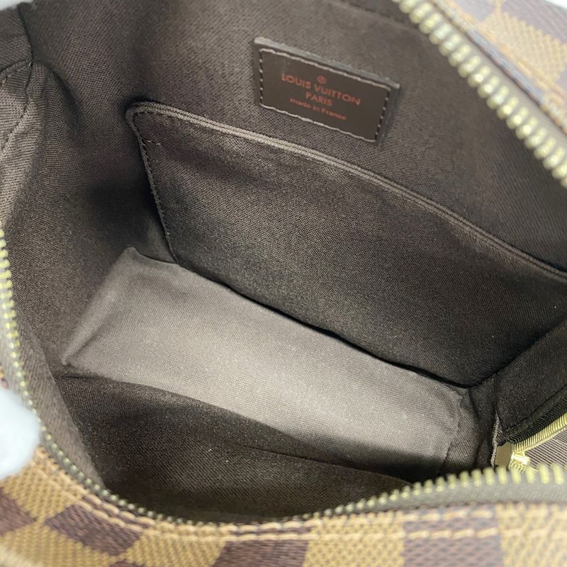 Louis Vuitton Shoulder Bag Damier Olaf PM N41442 Ebene Womens