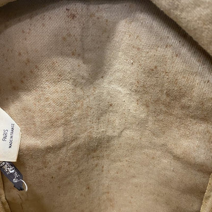 Christian Dior Boston Bag Trotter Canvas Brown Gold Hardware Men Women Unisex