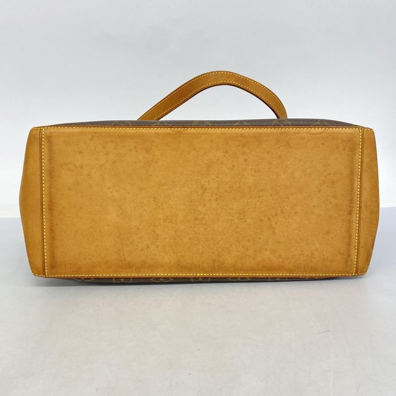 Louis Vuitton Tote Bag Monogram Cabas Mezzo M51151 Brown Ladies