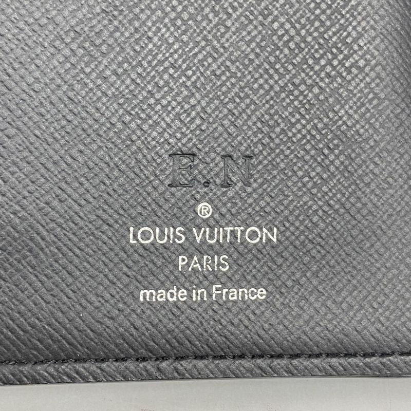Louis Vuitton Taiga Portefeuille Blazer M30501 Black Men's Long Wallet