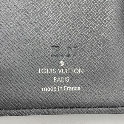 Louis Vuitton Taiga Portefeuille Blazer M30501 Black Men's Long Wallet