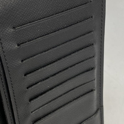Louis Vuitton Taiga Portefeuille Blazer M30501 Black Men's Long Wallet