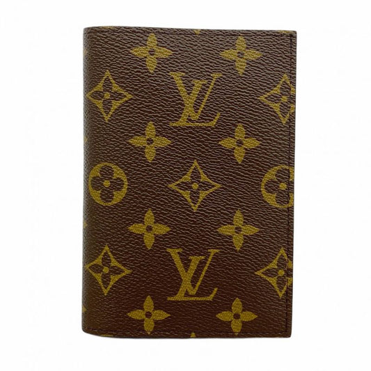 Louis Vuitton Passport Case Monogram Cuverture Passport NM M64502 Brown Men