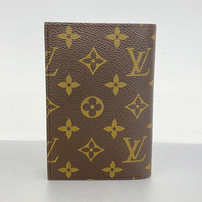 Louis Vuitton Passport Case Monogram Cuverture Passport NM M64502 Brown Men