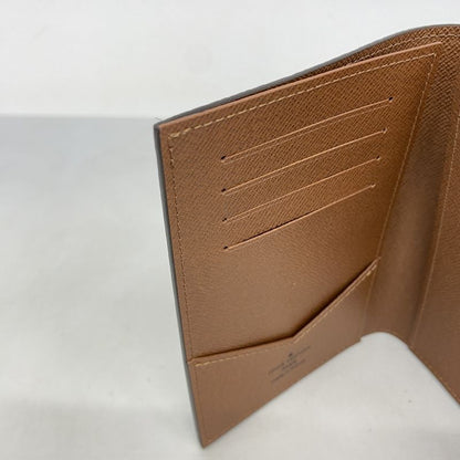 Louis Vuitton Passport Case Monogram Cuverture Passport NM M64502 Brown Men