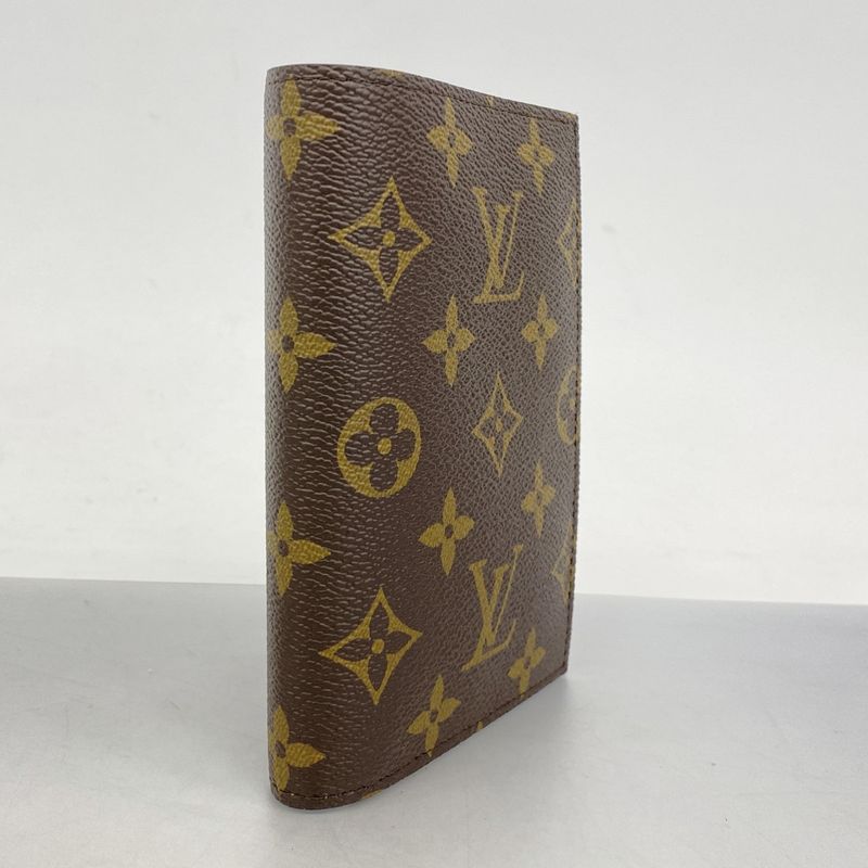 Louis Vuitton Passport Case Monogram Cuverture Passport NM M64502 Brown Men