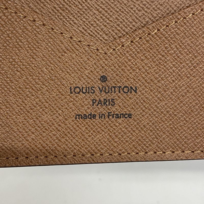 Louis Vuitton Passport Case Monogram Cuverture Passport NM M64502 Brown Men