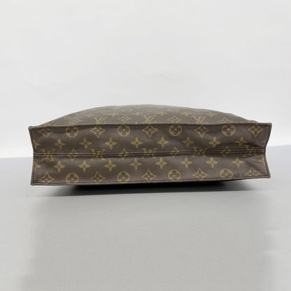 Louis Vuitton Tote Bag Monogram Sac Pla M51140 Brown Women