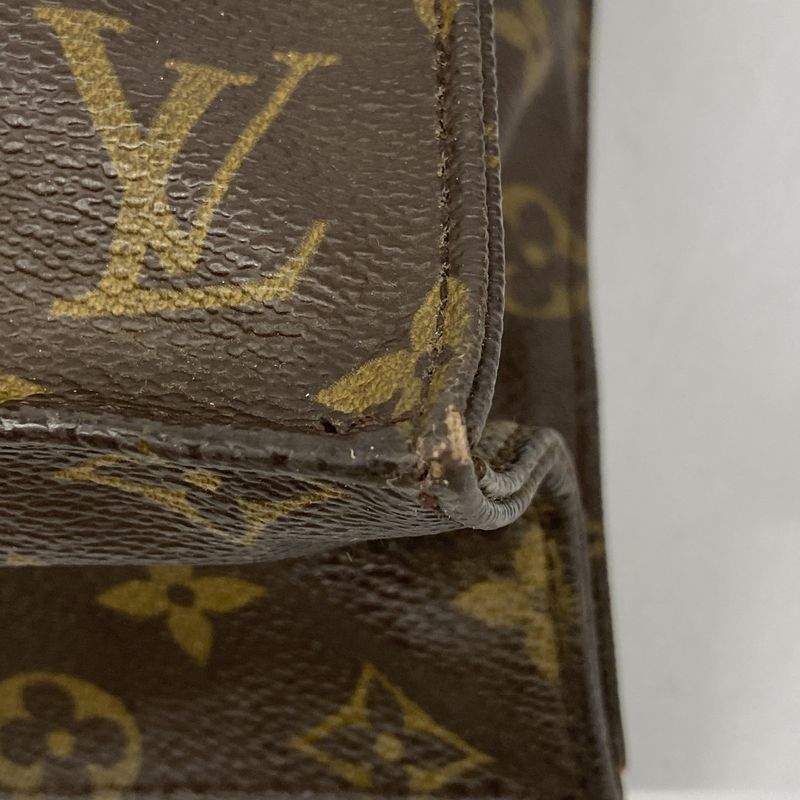 Louis Vuitton Tote Bag Monogram Sac Pla M51140 Brown Women