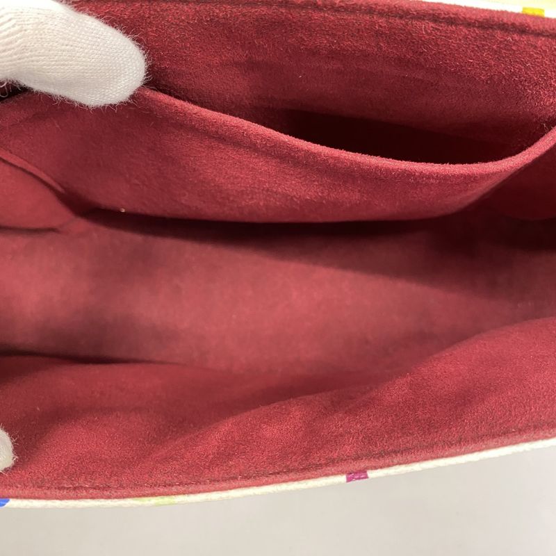 Louis Vuitton Shoulder Bag Monogram Multicolor Sologne M92661 Bronze Ladies