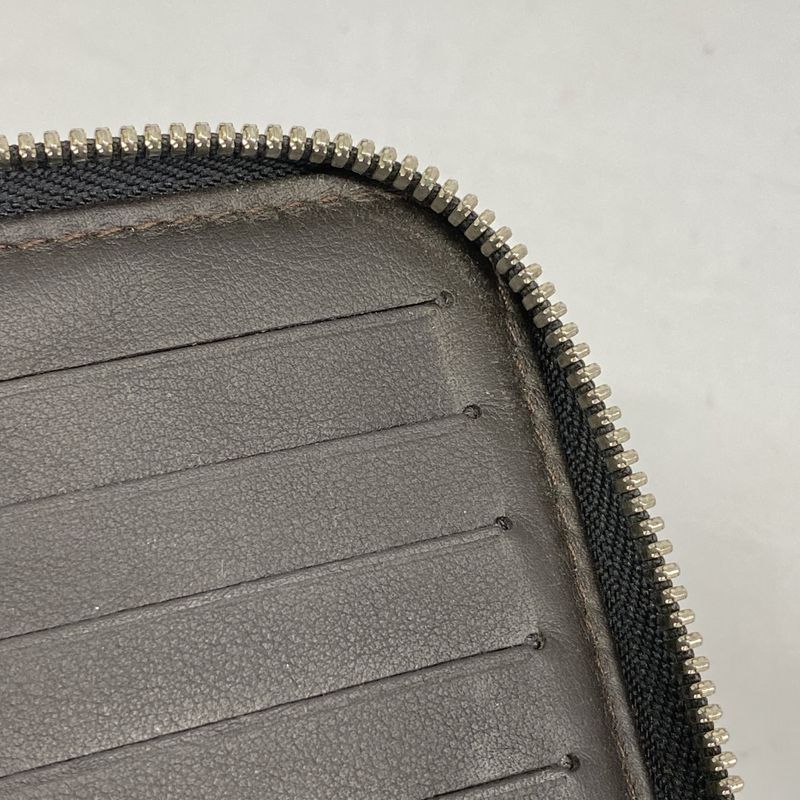 Louis Vuitton Damier Jaean Portefeuille Long Wallet Ronzippe M93546 Noir Black