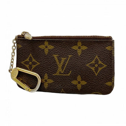 Louis Vuitton Coin Case Monogram Pochette Cles M62650 Brown Men Women Unisex