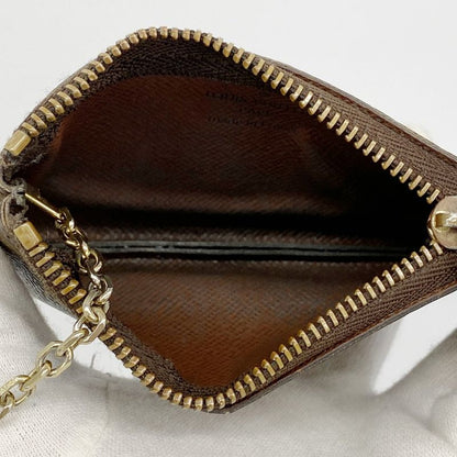 Louis Vuitton Coin Case Monogram Pochette Cles M62650 Brown Men Women Unisex