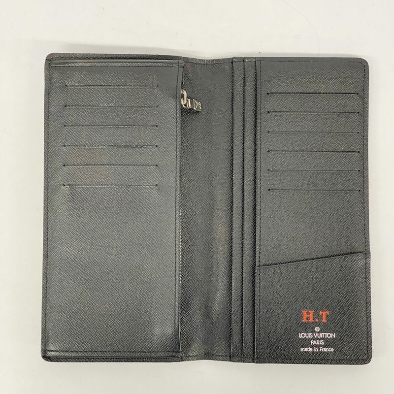 Louis Vuitton Damier Graphite Portefeuille Blazer N62665 Black Men's Long Wallet