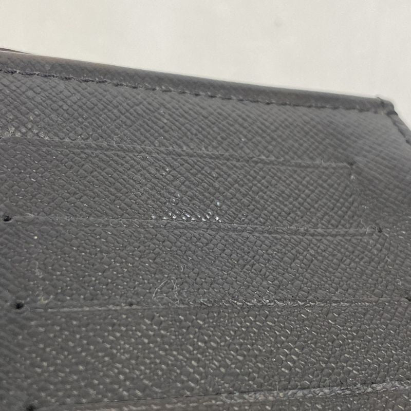 Louis Vuitton Damier Graphite Portefeuille Blazer N62665 Black Men's Long Wallet