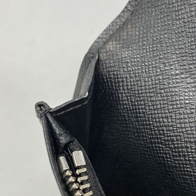 Louis Vuitton Damier Graphite Portefeuille Blazer N62665 Black Men's Long Wallet