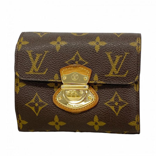 Louis Vuitton Trifold Wallet Monogram Portefeuille Koala M58013 Brown Ladies