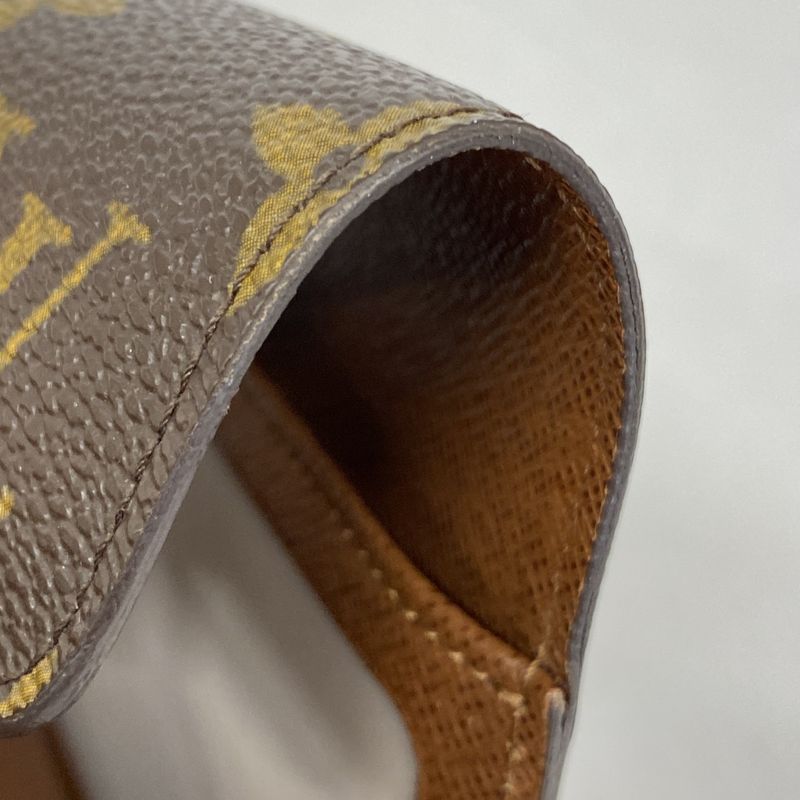 Louis Vuitton Trifold Wallet Monogram Portefeuille Koala M58013 Brown Ladies