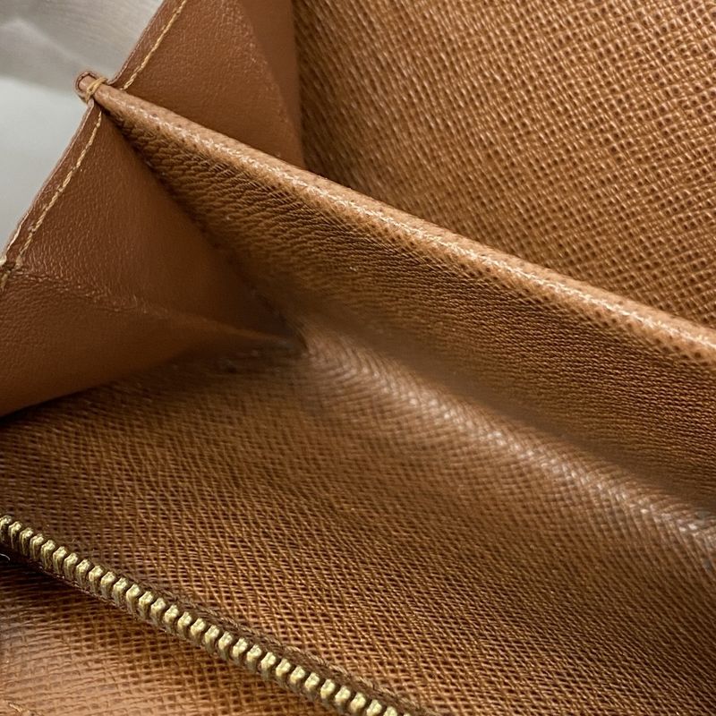 Louis Vuitton Trifold Wallet Monogram Portefeuille Koala M58013 Brown Ladies