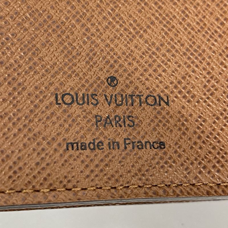 Louis Vuitton Trifold Wallet Monogram Portefeuille Koala M58013 Brown Ladies