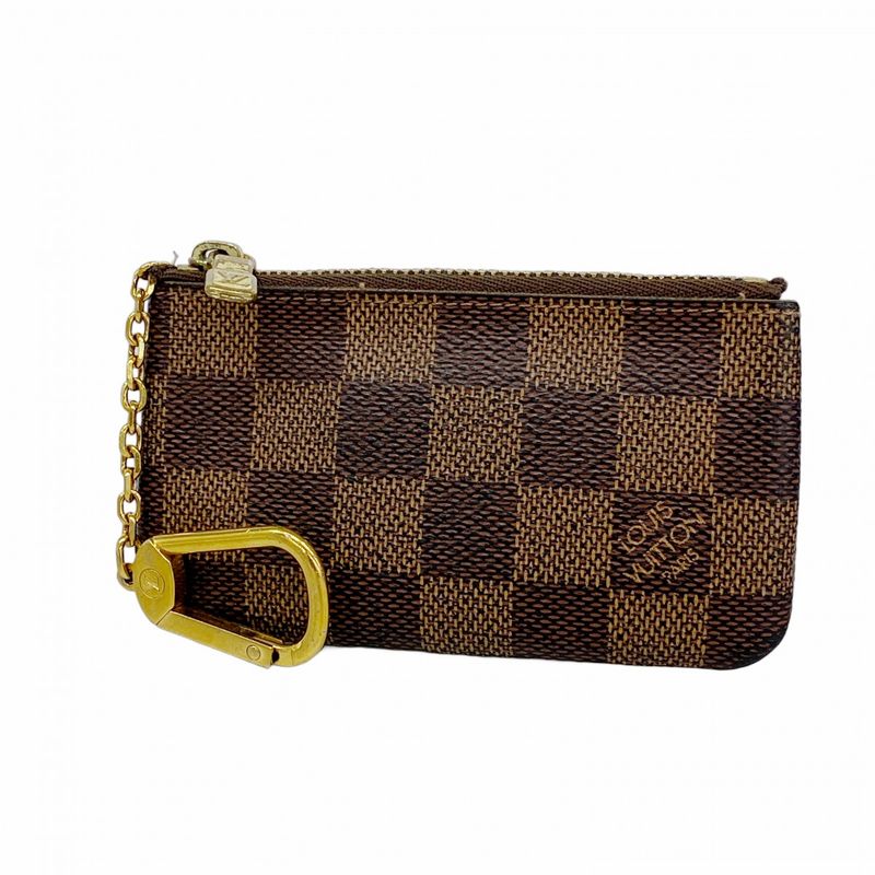 Louis Vuitton Coin Case Damier Pochette Cles N62658 Ebène Men Women Unisex