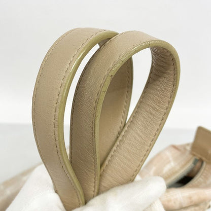 Chanel Tote New Travel Nylon Beige Silver Hardware Women's