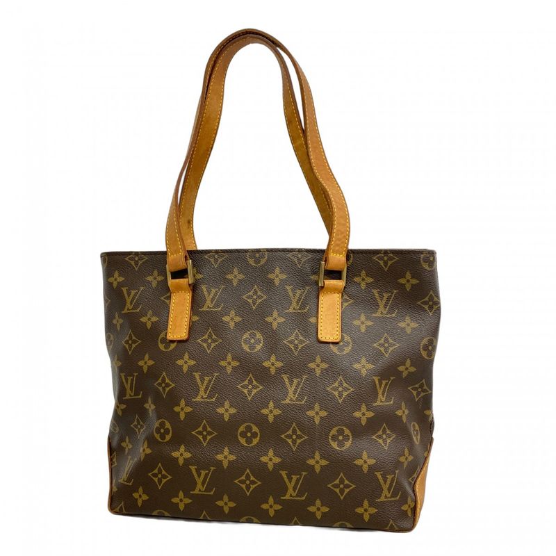 Louis Vuitton Tote Bag Monogram Cabas Piano M51148 Brown Ladies