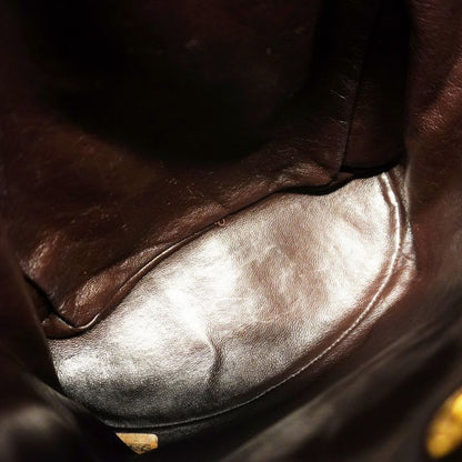 Chanel Backpack Daypack Matelasse Lambskin Black Gold Hardware Women