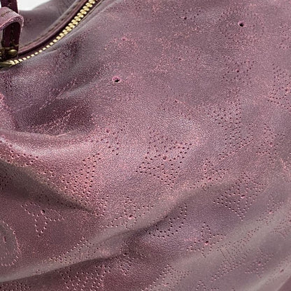 Louis Vuitton Shoulder Bag Mahina Onata GM M40001 Aubergine Ladies