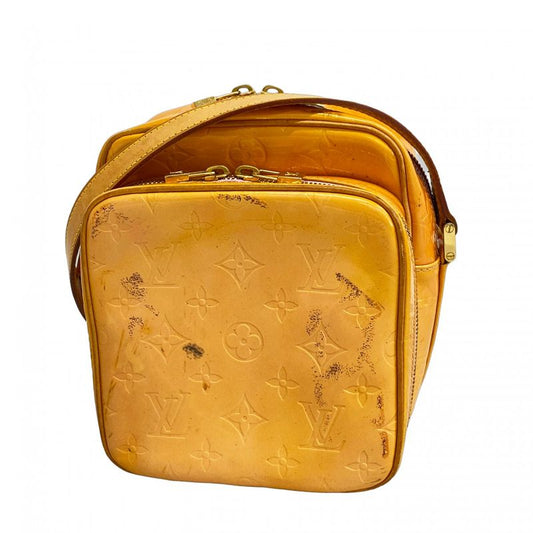 Louis Vuitton Shoulder Bag Vernis Wooster M91037 Rose Women