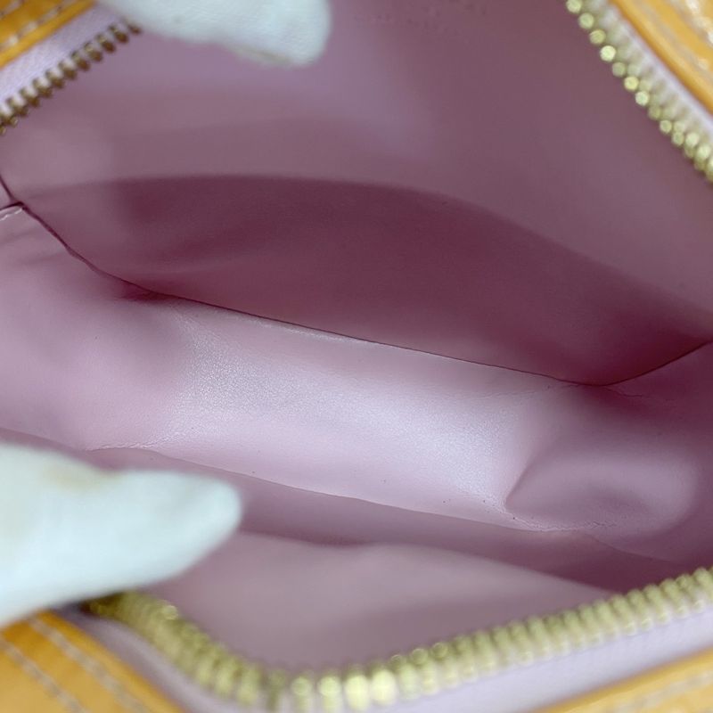 Louis Vuitton Shoulder Bag Vernis Wooster M91037 Rose Women