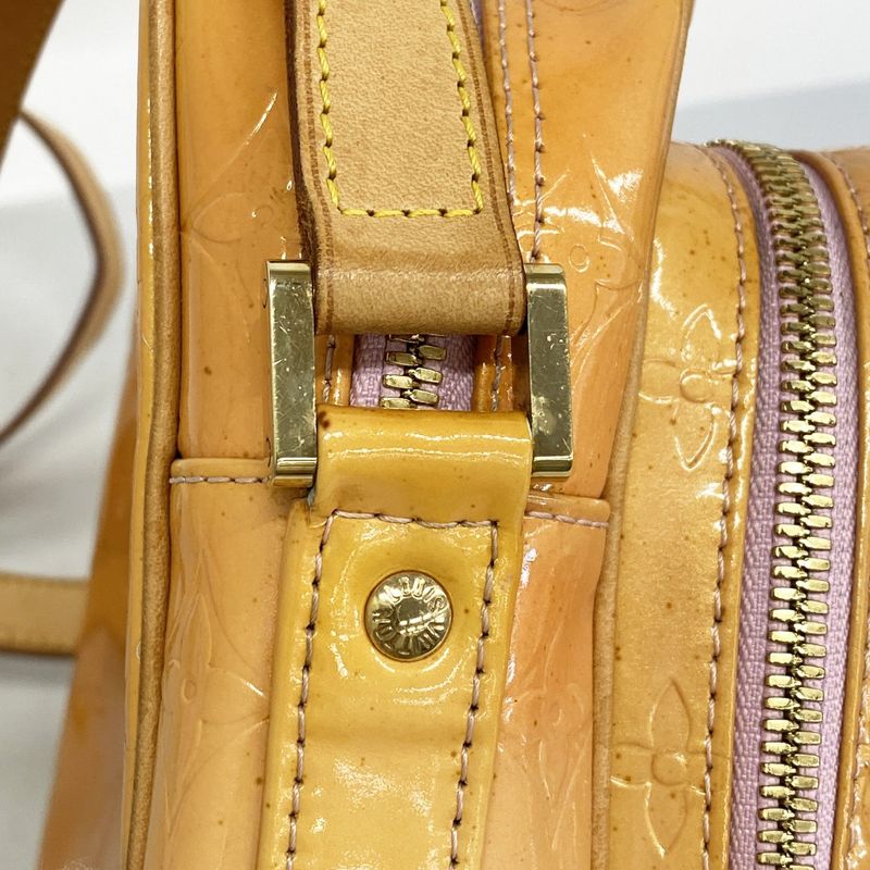 Louis Vuitton Shoulder Bag Vernis Wooster M91037 Rose Women