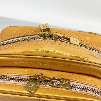 Louis Vuitton Shoulder Bag Vernis Wooster M91037 Rose Women