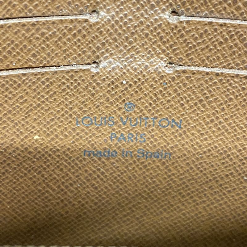 Louis Vuitton Long Wallet Monogram Portefeuille Boissy M63220 Brown Ladies