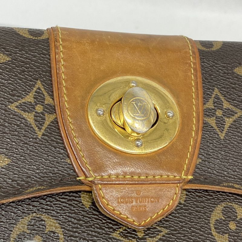 Louis Vuitton Long Wallet Monogram Portefeuille Boissy M63220 Brown Ladies